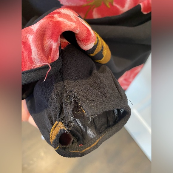 Reformation Blaire Dress Roses - Picture 7 of 8